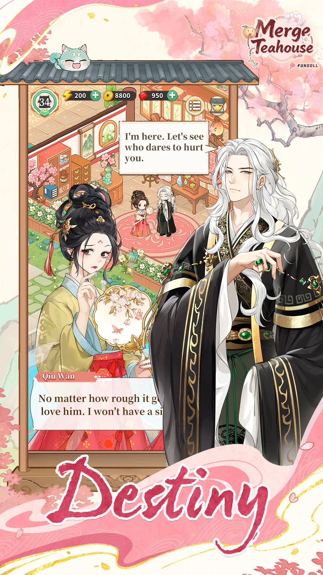 Merge Teahouse screenshot
