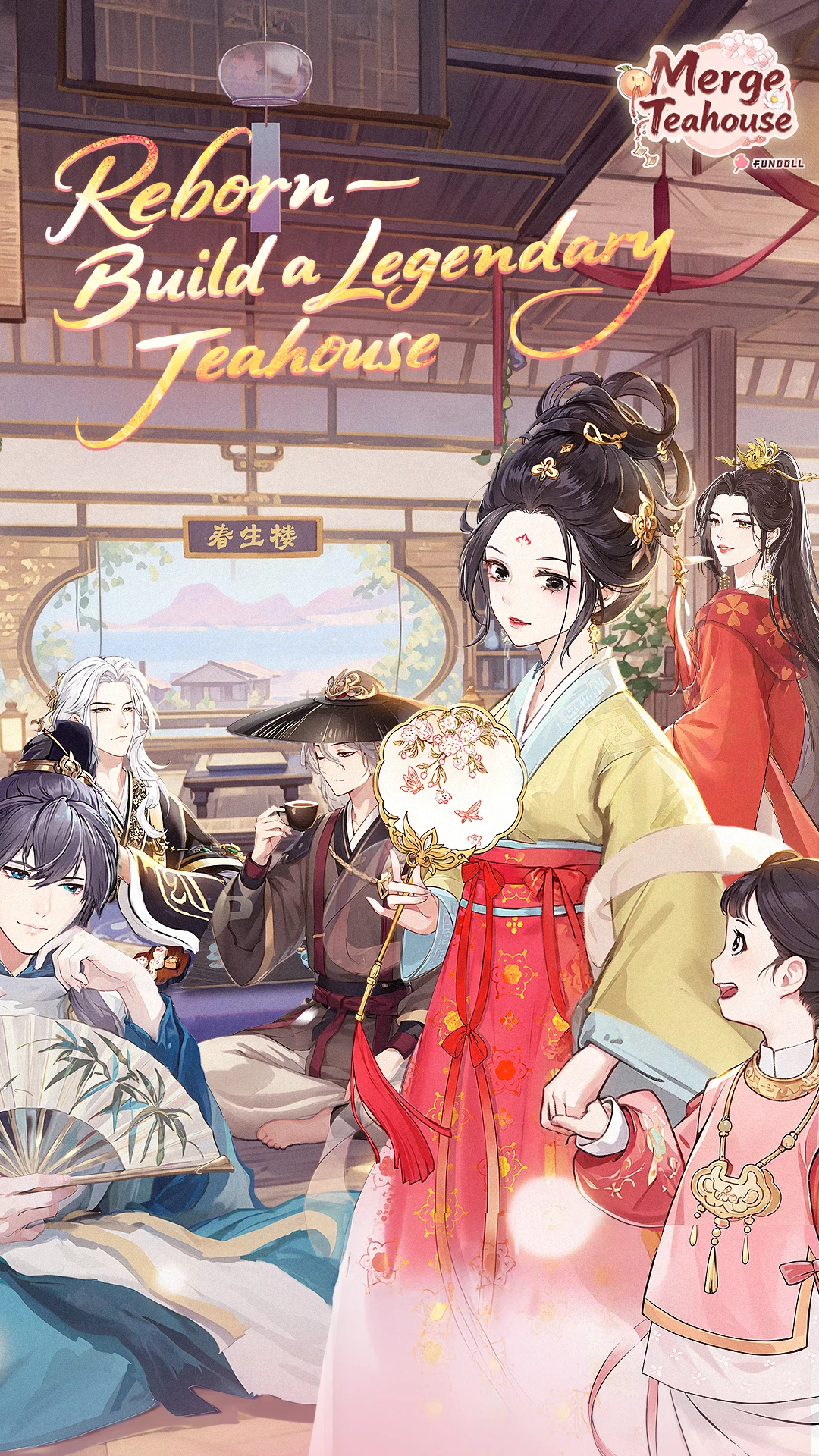 Merge Teahouse screenshot